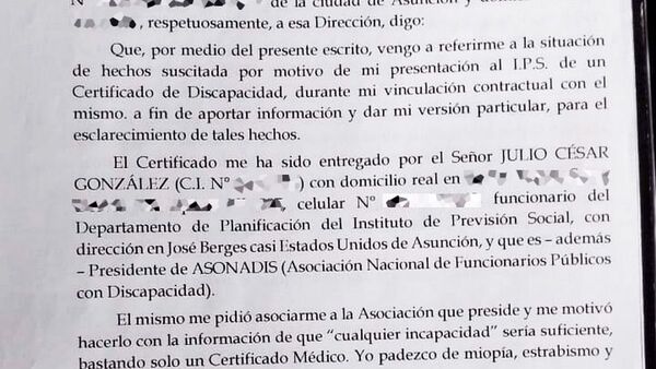 Ni con ceguera ni tan miopes: No solo certificados de  discapacidad eran mau.