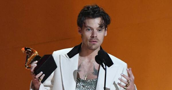 La Nación / Harry Styles se quedó con el Grammy al Álbum del año