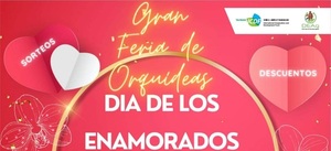 Expo Feria de Orquídeas por el Día de los Enamorados