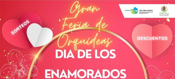 Expo Feria de Orquídeas por el Día de los Enamorados