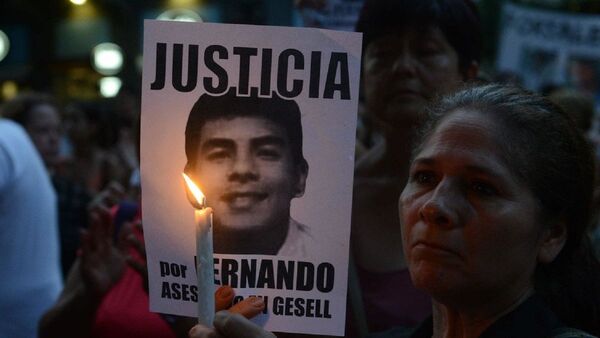 "La ausencia de mi hijo es perpetua", dice madre de Fernando Báez Sosa