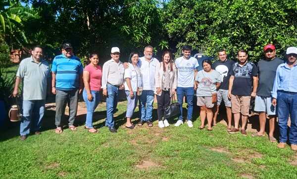 Candidatos del Frente Guasú mantuvo reunión trabajos en San José de los Arroyos - Noticiero Paraguay