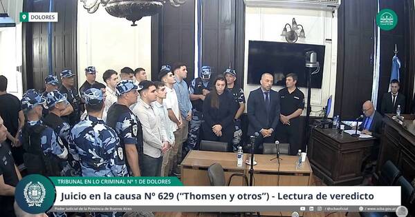 La Nación / Condenan a prisión perpetua a cinco de los rugbiers que mataron a Fernando Báez Sosa