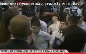 [VIDEO] Acusado de muerte de Fernando Sosa se desmayó al conocer condena de prisión perpetua