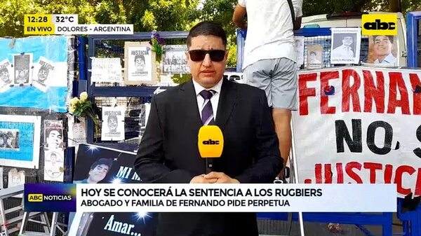 Crimen de Fernando Báez: hoy se conocerá la sentencia a los rugbiers - ABC Noticias - ABC Color