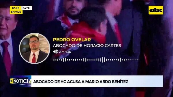 Abogado de HC acusa a Mario Abdo Benítez - ABC Noticias - ABC Color