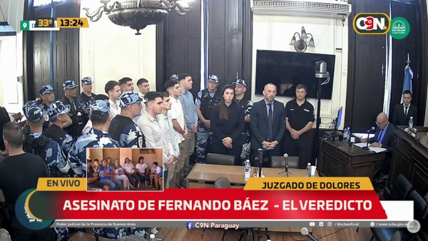Justicia para Fernando Báez Sosa: Prisión perpetua para cinco acusados - C9N