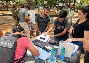 Senad detuvo a distribuidores de cocaína en la plaza de Caacupé •