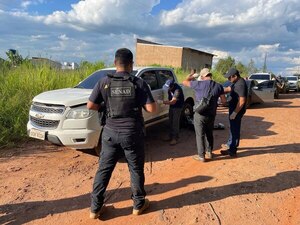 Recuperan camioneta y arma robadas en Ponta Porã