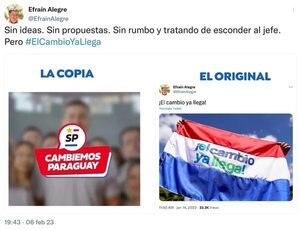 Tras burla, ANR pasó a copiar campaña de la Concertación, dice Efraín - Política - ABC Color