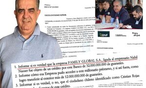 BNF oculta datos sobre préstamo de G. 32.000 millones que benefició a Nabil Bahjat Nasser – Diario TNPRESS