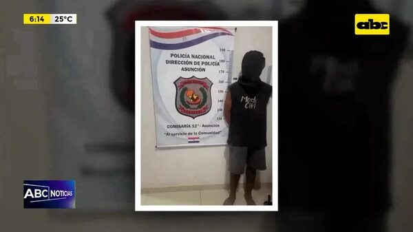 Aprehendido por asalto a transeúntes - ABC Noticias - ABC Color