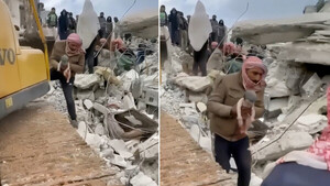 Diario HOY | VIDEO| Mujer da a luz entre los escombros tras el devastador terremoto en Siria