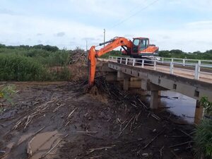 Chaco: Realizan limpieza de cauce en la zona de fortín General Díaz - Noticias del Chaco - ABC Color