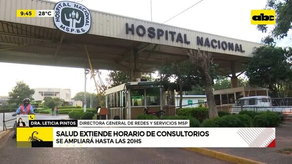 Salud extiende horario de consultas ante el aumento de casos febriles - ABC Noticias - ABC Color