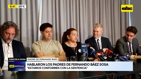 Hablaron los padres de Fernando Báez Sosa - ABC Noticias - ABC Color