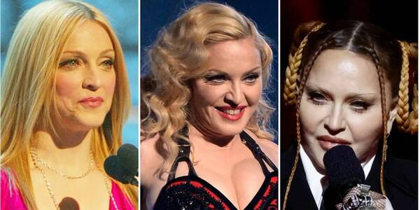 ¡¿Qué es eso?! Madonna aparece "irreconocible"