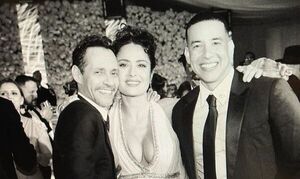 Diario HOY | Salma Hayek dedicó un post en Instagram a Marc Anthony y Nadia Ferreira