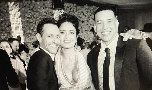 Diario HOY | Salma Hayek dedicó un post en Instagram a Marc Anthony y Nadia Ferreira