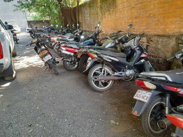 Al menos 15 motocicletas por día se incautan en Encarnación