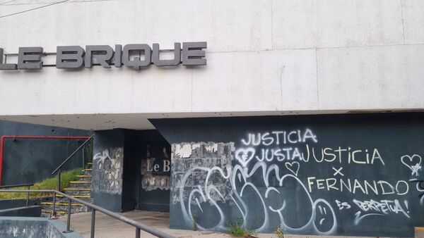 Así luce Le Brique, a tres años del crimen de Fernando Báez