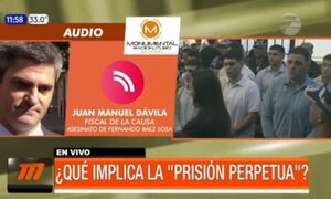 ¿Qué implica la ''prisión perpetua''? | Telefuturo