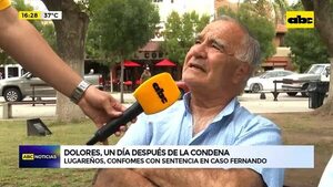 Dolores, un día después de la condena - ABC Noticias - ABC Color