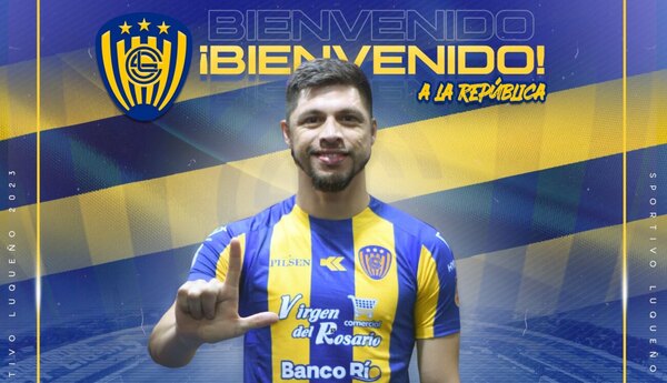 Rodrigo Rojas es nuevo jugador del Sportivo Luqueño