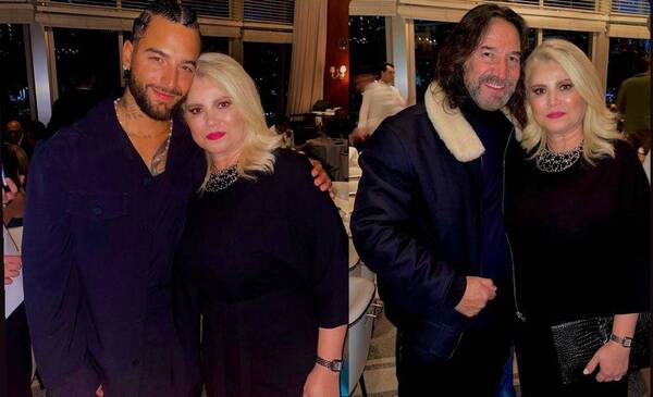 ¡La mamá de Nadia Ferreira, codeándose con estrellas de la música!