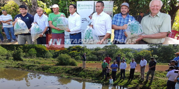 GOBERNACIÓN DE ITAPÚA ENTREGÓ ALEVINES EN SAN JUAN DEL PARANÁ - Itapúa Noticias