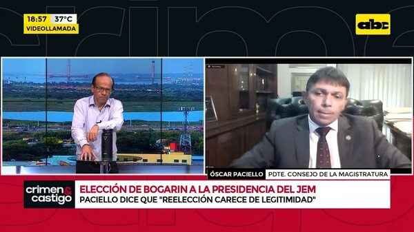Elección de Bogarin a la presidencia del JEM - Crimen y castigo - ABC Color