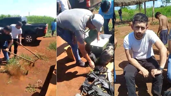 Indígenas reducen a policías y los obligan a carpir