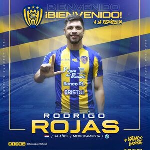 Luqueño: Rodrigo Rojas es auriazul - Fútbol - ABC Color