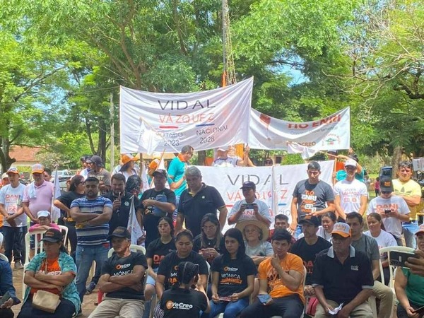 Vidal Vázquez recibió apoyo multitudinario en Mallorquín - La Clave