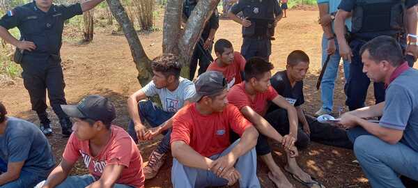 Siete indígenas opyta presos por invasión y cobrar “peaje”, ndaje - La Clave