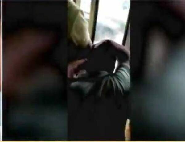 Pervertido en el colectivo: ¡sacó su ma'era, apoyó por una mujer y la empezó a tocar!