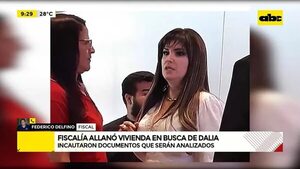 Fiscalía allanó vivienda en busca de Dalia - ABC Noticias - ABC Color