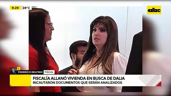 Fiscalía allanó vivienda en busca de Dalia - ABC Noticias - ABC Color