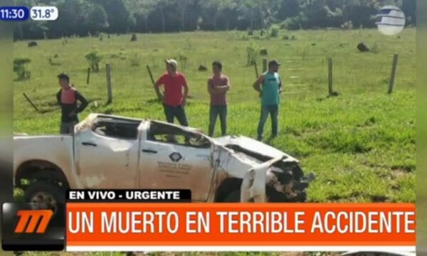 Un muerto y tres heridos en terrible accidente vial | Telefuturo