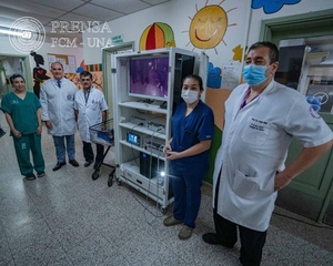Diario HOY | Pediatría de Clínicas recibe equipamientos de alta gama para cirugías