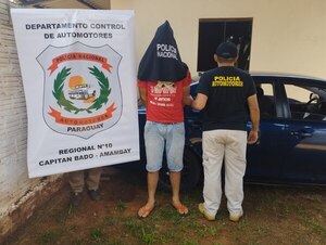 Incautan vehículo con el chasis adulterado