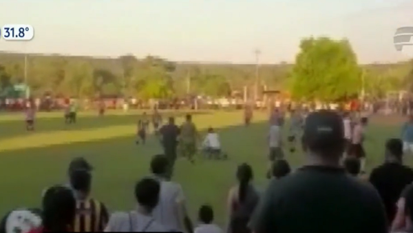 Torneo parroquial termina en una batalla campal en Concepción