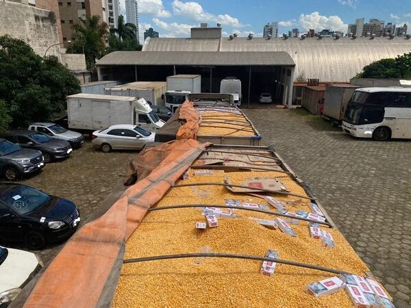 Incautan cargamento de cigarrillos producidos por Tabesa en Brasil - ABC en el Este - ABC Color