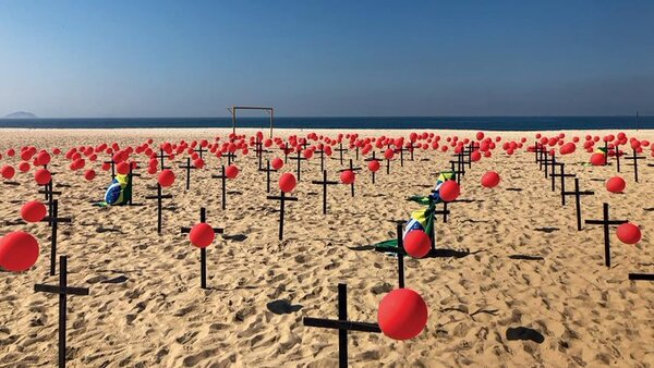 Covid: Brasil registra 50 muertes en 24 horas