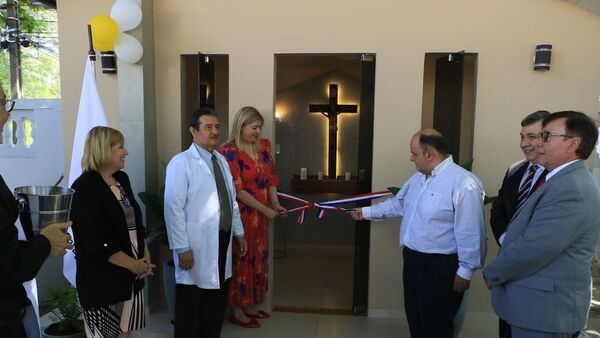 Inauguraron capilla San Lázaro en la morgue judicial