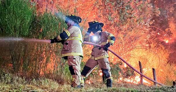 La Nación / Altas temperaturas empeoran panorama de incendios en Chile