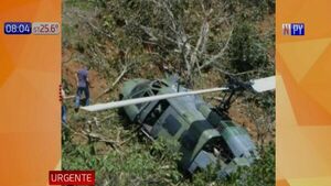 Helicóptero brasileño cae y la Policía reporta dos fallecidos