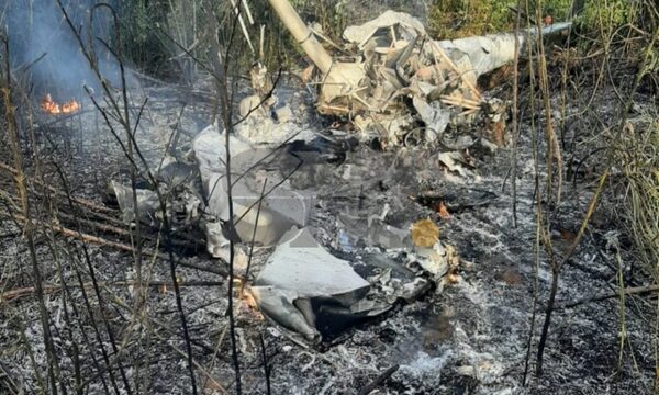 Dos muertos tras caída de helicóptero