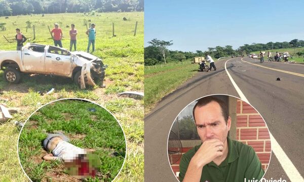 Móvil de la Fiscalía choca contra un camión y luego tumba: deja tres heridos y un muerto – Diario TNPRESS