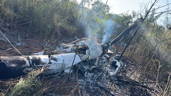 Dos fallecidos tras caída de helicóptero en Yby Yaú | 1000 Noticias